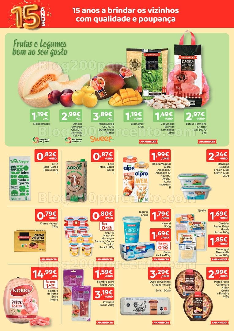 Antevisão Folheto AMANHECER Promoções de 16 a 22 julho