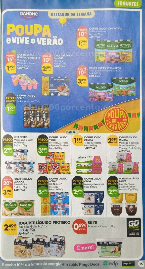 Antevisão Folheto PINGO DOCE Promoções de 21 a 27 julho