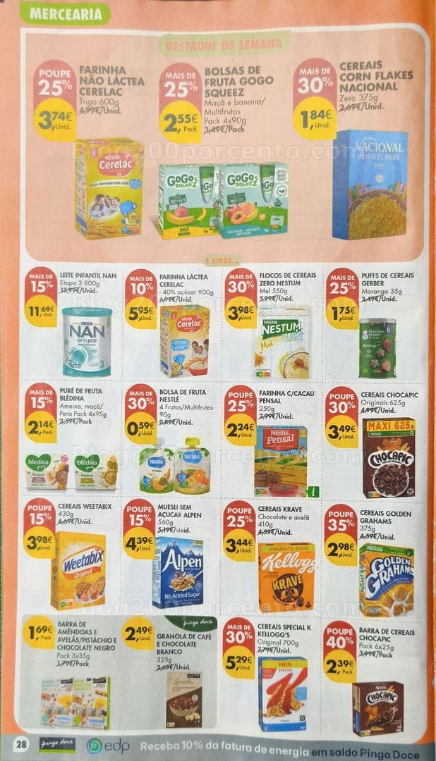 Antevisão Folheto PINGO DOCE Promoções de 21 a 27 julho