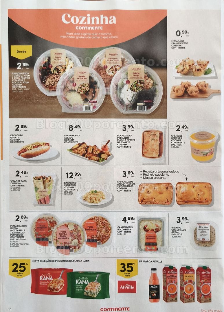 Antevisão Folheto CONTINENTE Promoções de 14 a 20 julho