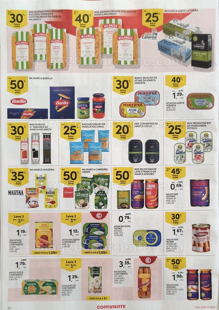 Antevisão Folheto CONTINENTE Promoções de 14 a 20 julho