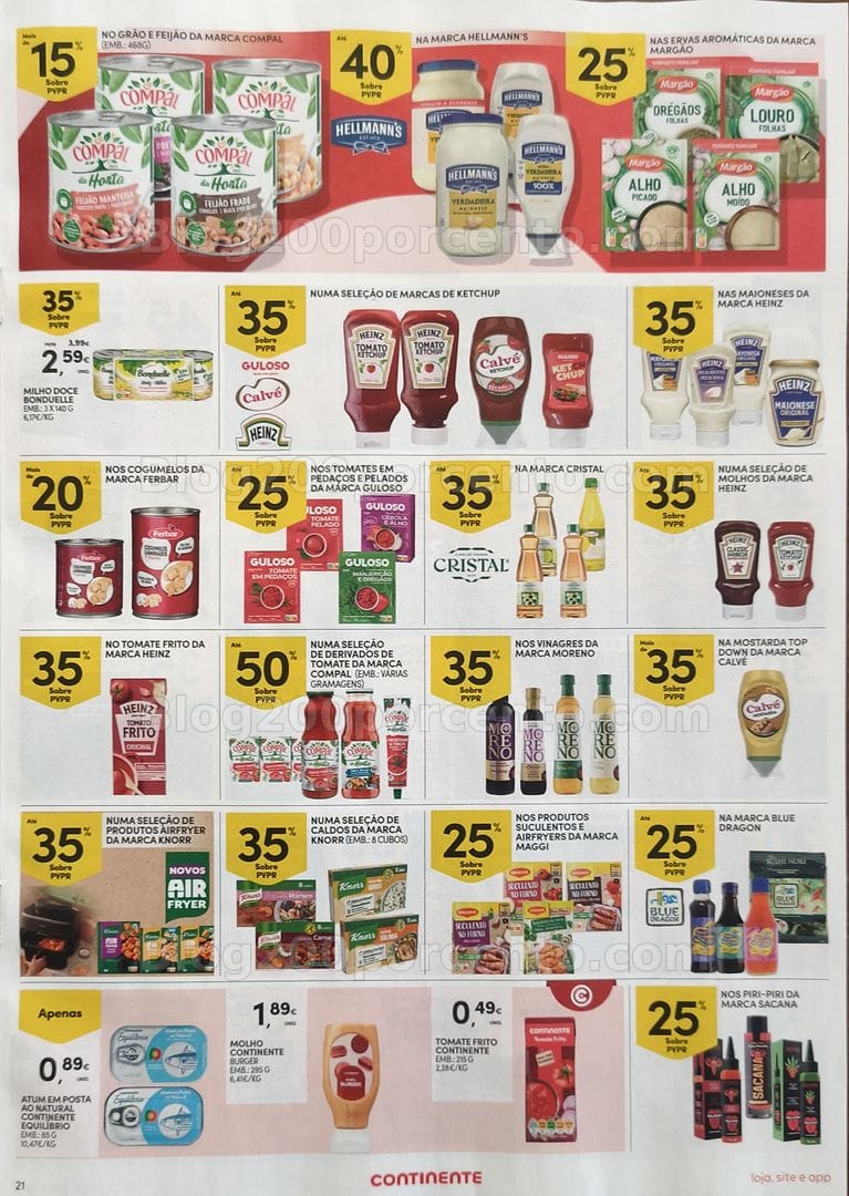 Antevisão Folheto CONTINENTE Promoções de 14 a 20 julho