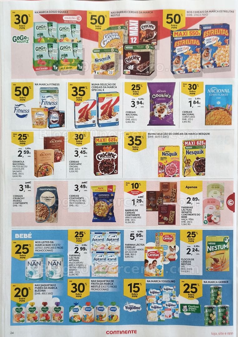 Antevisão Folheto CONTINENTE Promoções de 14 a 20 julho