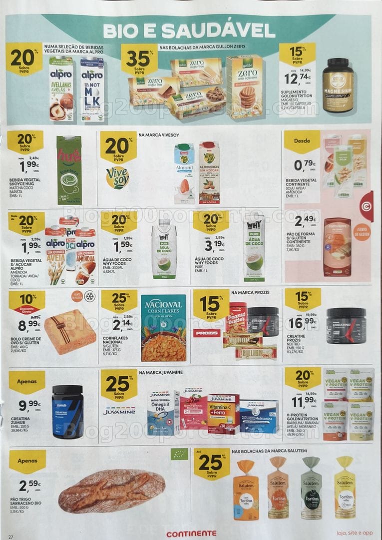 Antevisão Folheto CONTINENTE Promoções de 14 a 20 julho