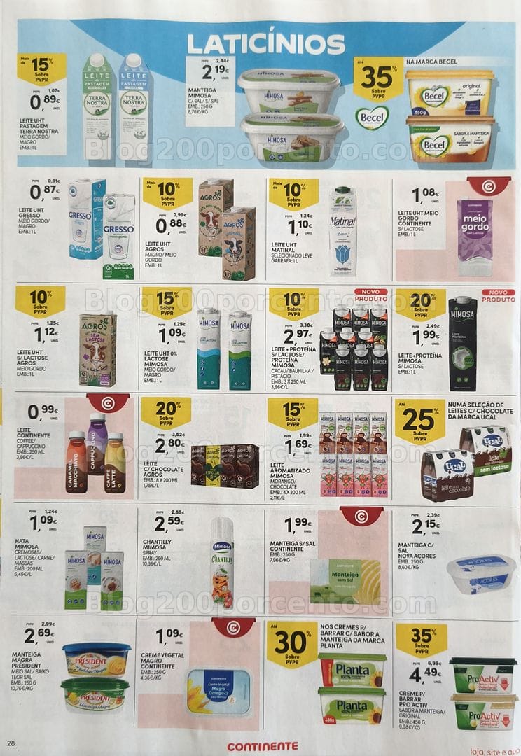 Antevisão Folheto CONTINENTE Promoções de 14 a 20 julho