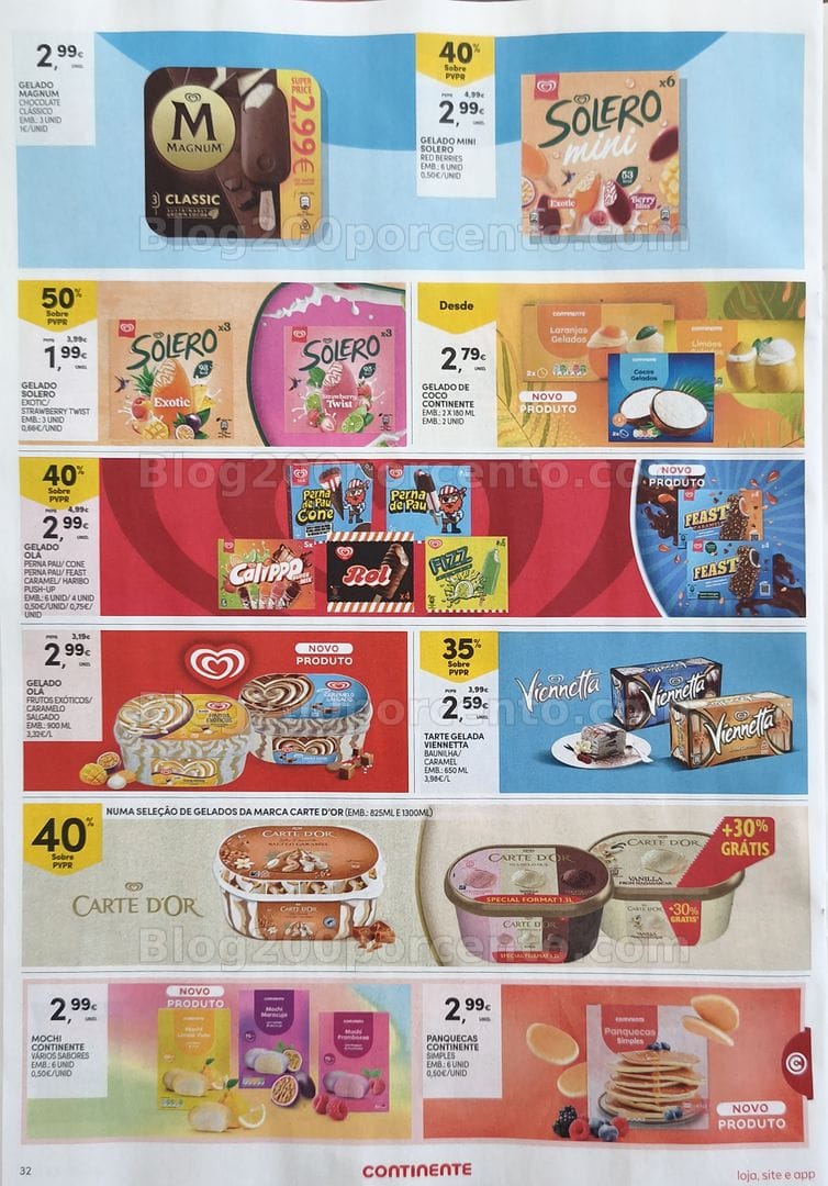 Antevisão Folheto CONTINENTE Promoções de 14 a 20 julho