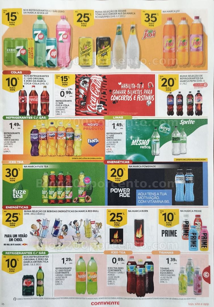 Antevisão Folheto CONTINENTE Promoções de 14 a 20 julho