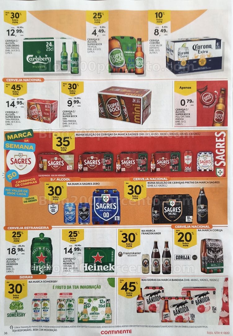 Antevisão Folheto CONTINENTE Promoções de 14 a 20 julho