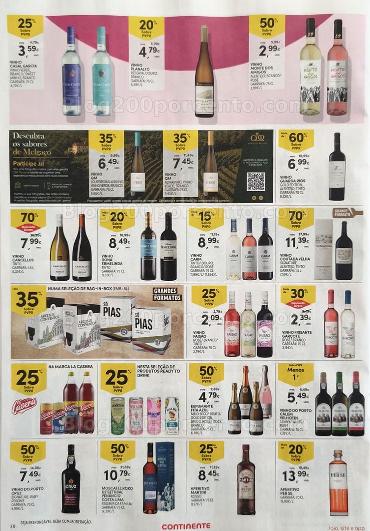 Antevisão Folheto CONTINENTE Promoções de 14 a 20 julho