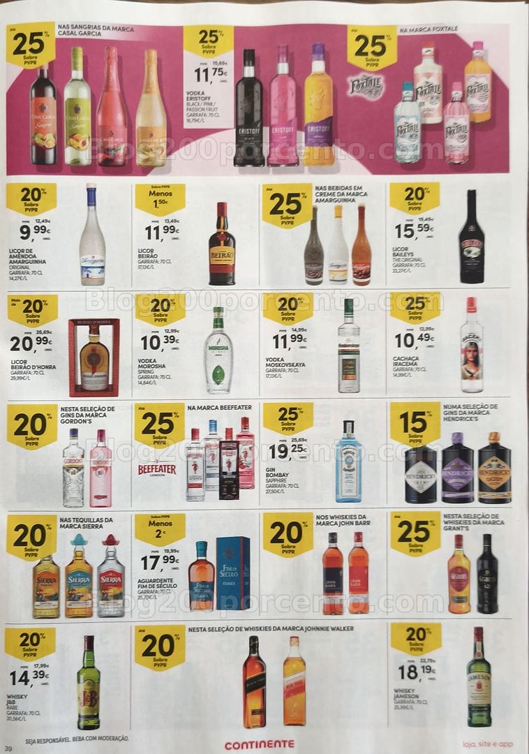 Antevisão Folheto CONTINENTE Promoções de 14 a 20 julho