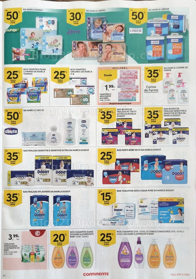 Antevisão Folheto CONTINENTE Promoções de 14 a 20 julho