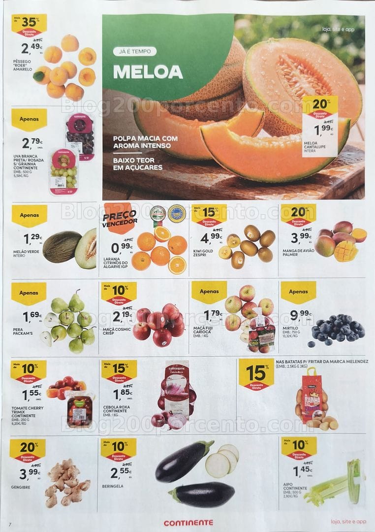 Antevisão Folheto CONTINENTE Promoções de 14 a 20 julho