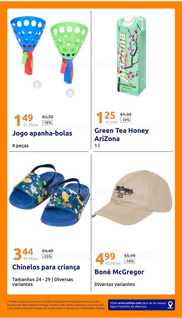 Antevisão Folheto ACTION Promoções de 29 julho a 4 agosto