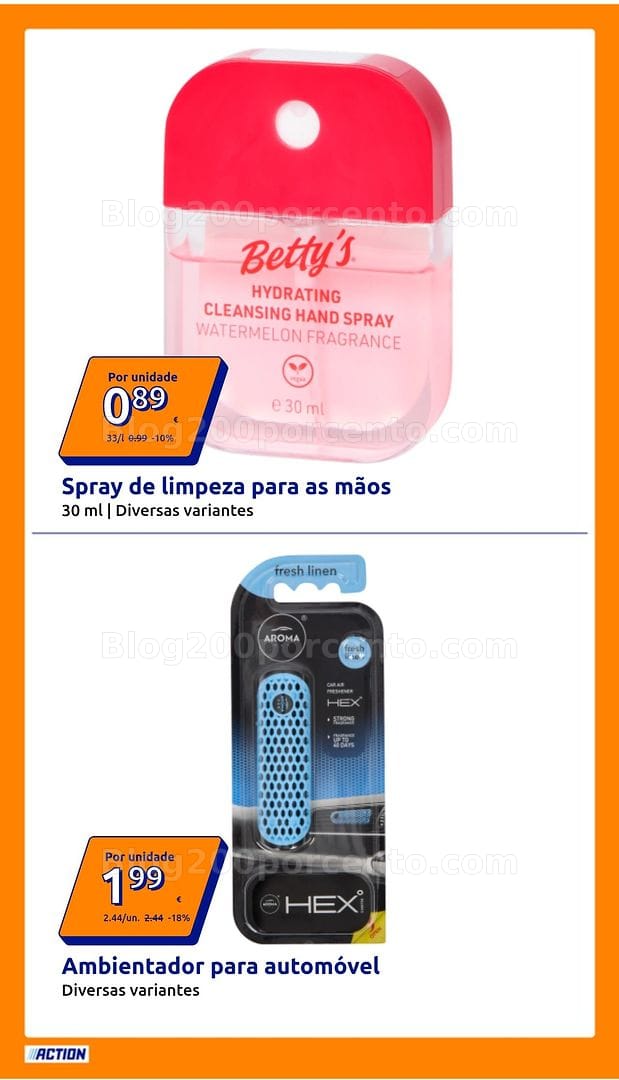 Antevisão Folheto ACTION Promoções de 29 julho a 4 agosto