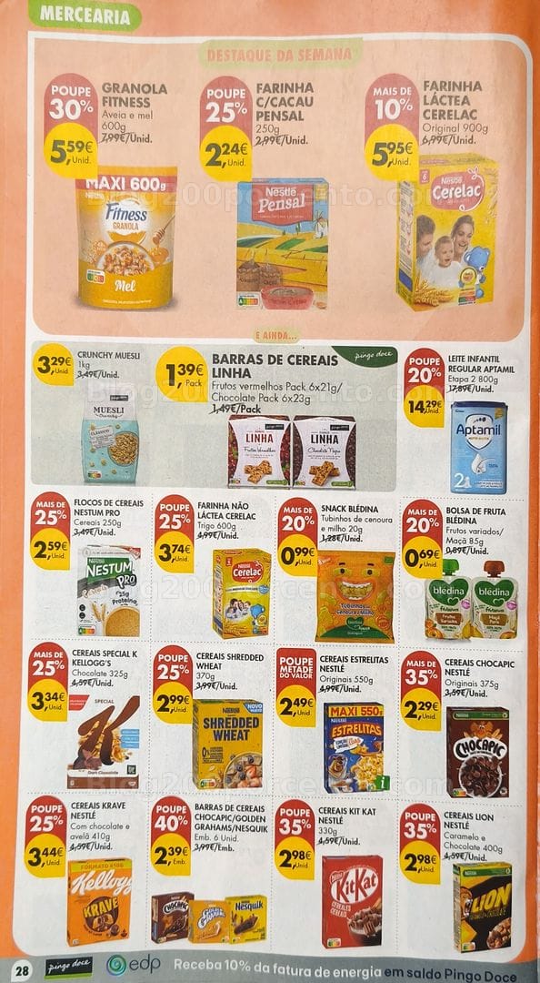 Antevisão Folheto PINGO DOCE Promoções de 28 julho a 3 agosto