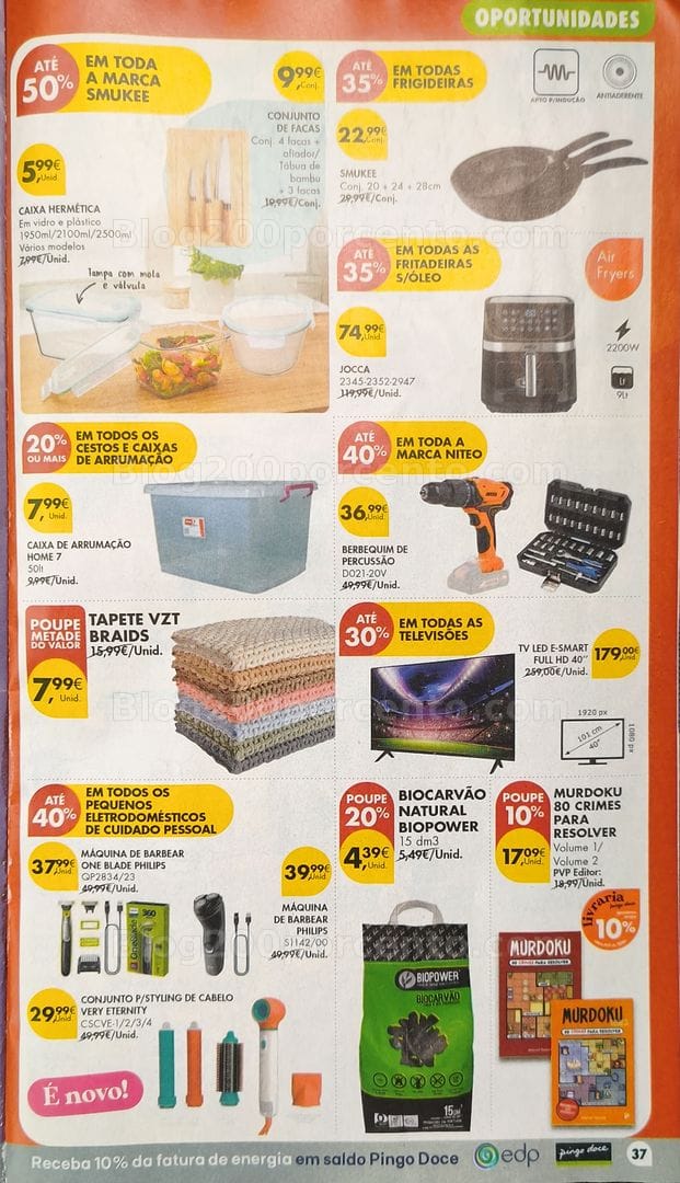 Antevisão Folheto PINGO DOCE Bazar Promoções de 28 julho a 3 agosto