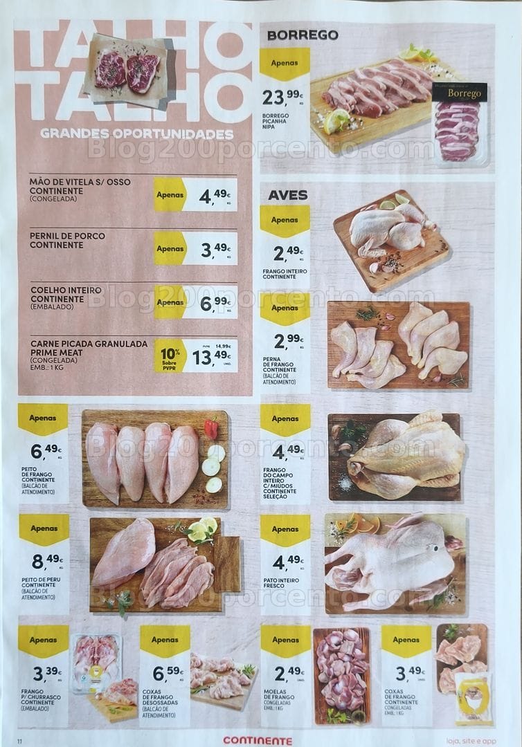 Antevisão Folheto CONTINENTE Promoções de 21 a 27 julho