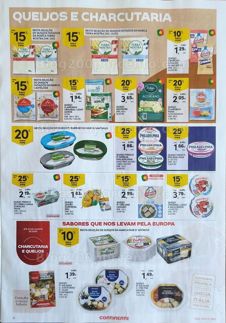 Antevisão Folheto CONTINENTE Promoções de 21 a 27 julho