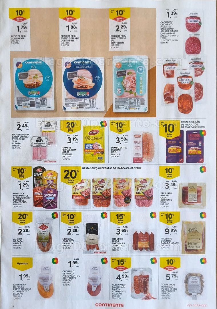 Antevisão Folheto CONTINENTE Promoções de 21 a 27 julho