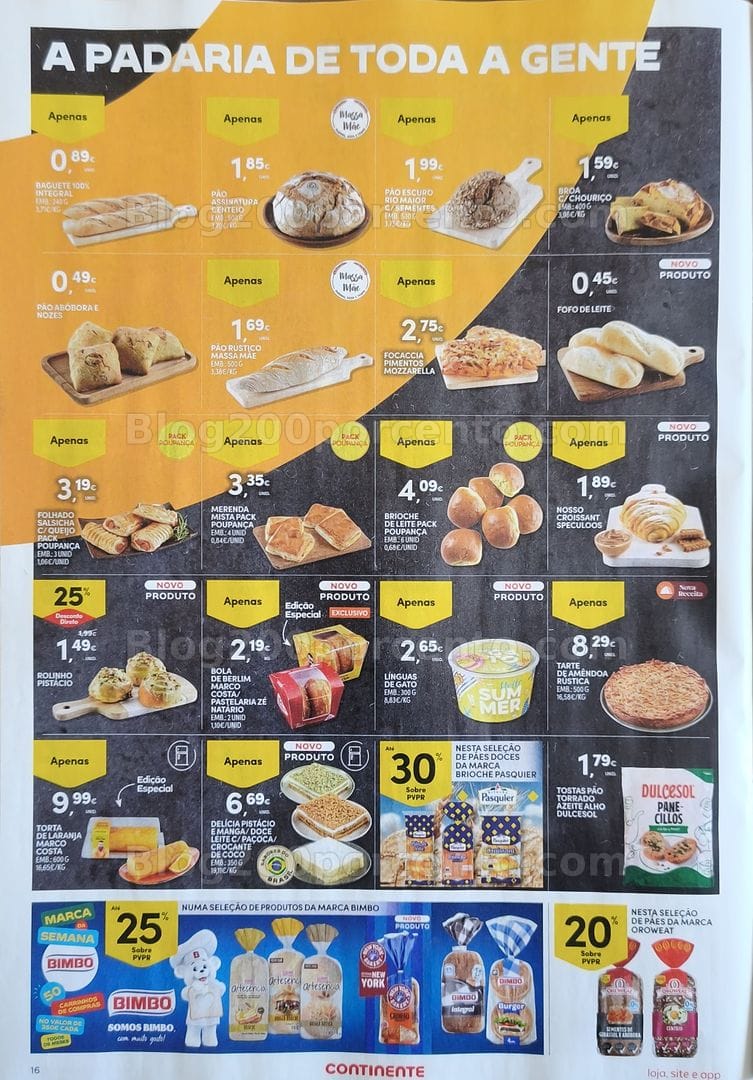 Antevisão Folheto CONTINENTE Promoções de 21 a 27 julho