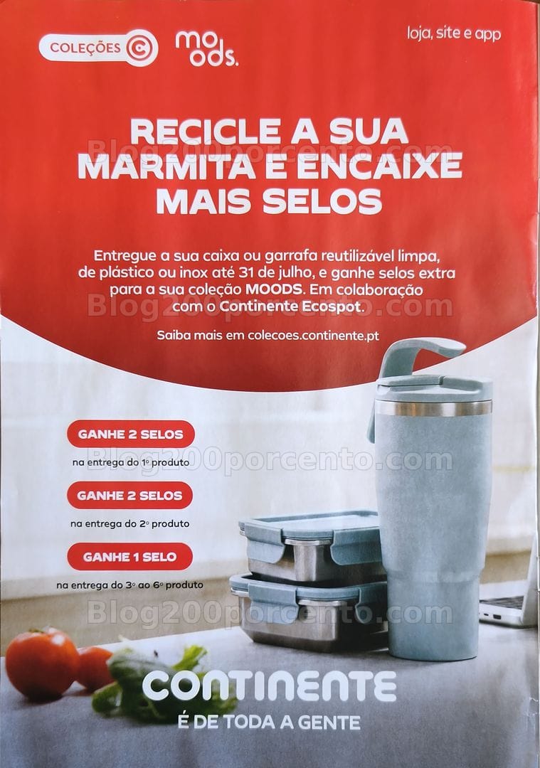 Antevisão Folheto CONTINENTE Promoções de 21 a 27 julho