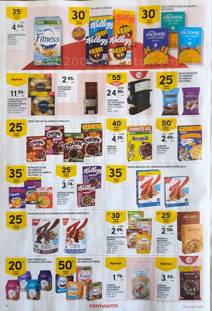 Antevisão Folheto CONTINENTE Promoções de 21 a 27 julho