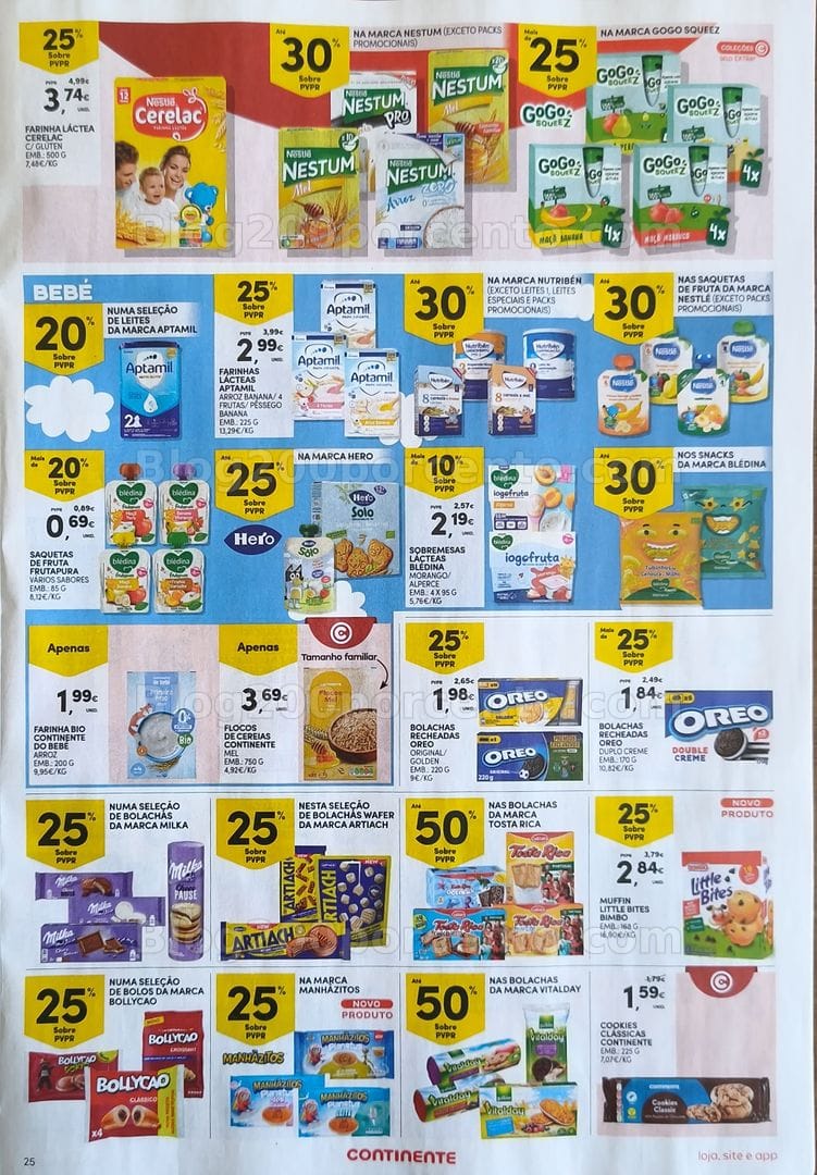 Antevisão Folheto CONTINENTE Promoções de 21 a 27 julho