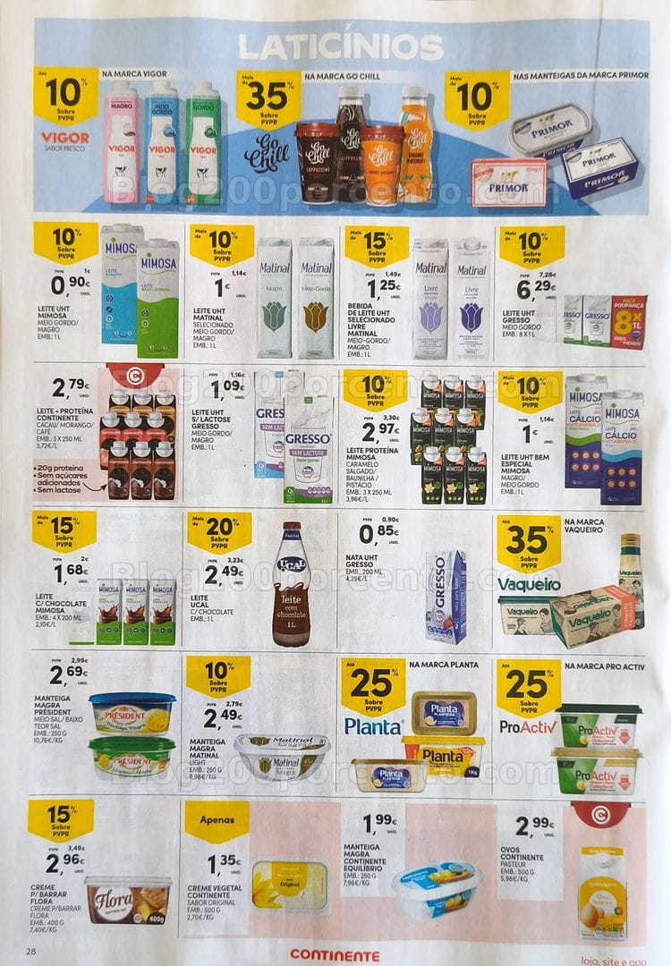 Antevisão Folheto CONTINENTE Promoções de 21 a 27 julho