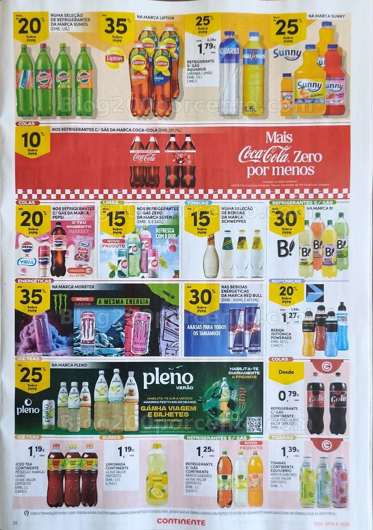 Antevisão Folheto CONTINENTE Promoções de 21 a 27 julho