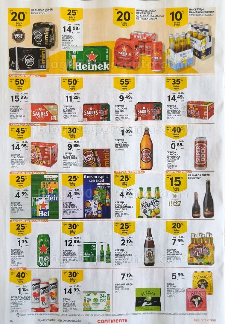 Antevisão Folheto CONTINENTE Promoções de 21 a 27 julho