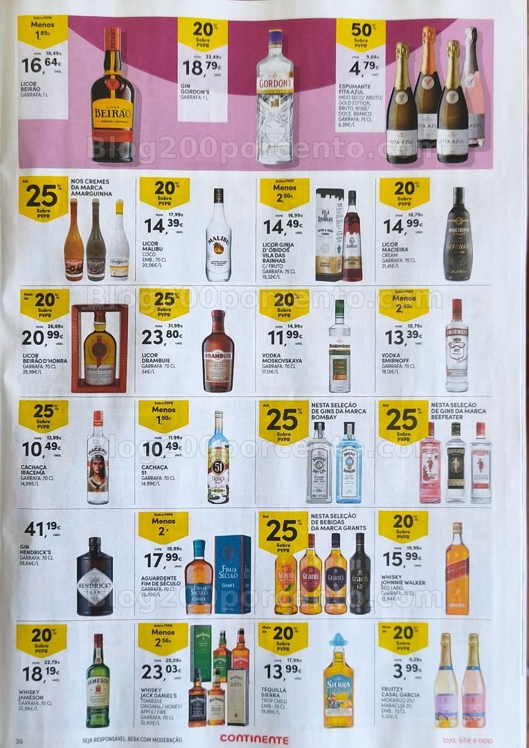Antevisão Folheto CONTINENTE Promoções de 21 a 27 julho