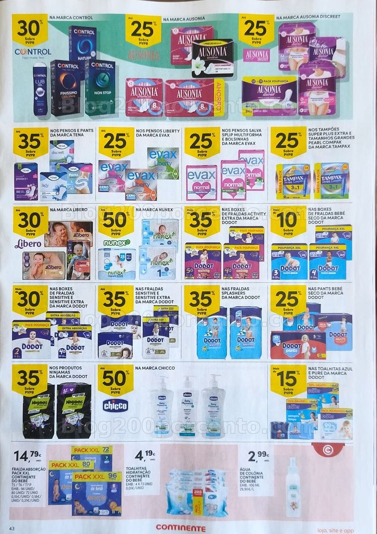 Antevisão Folheto CONTINENTE Promoções de 21 a 27 julho
