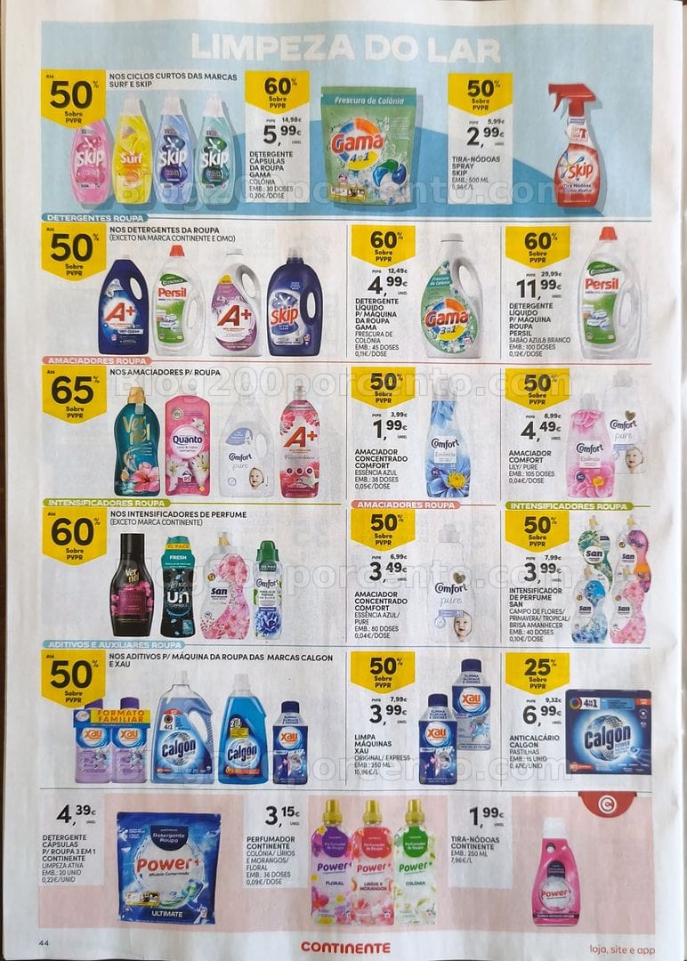 Antevisão Folheto CONTINENTE Promoções de 21 a 27 julho