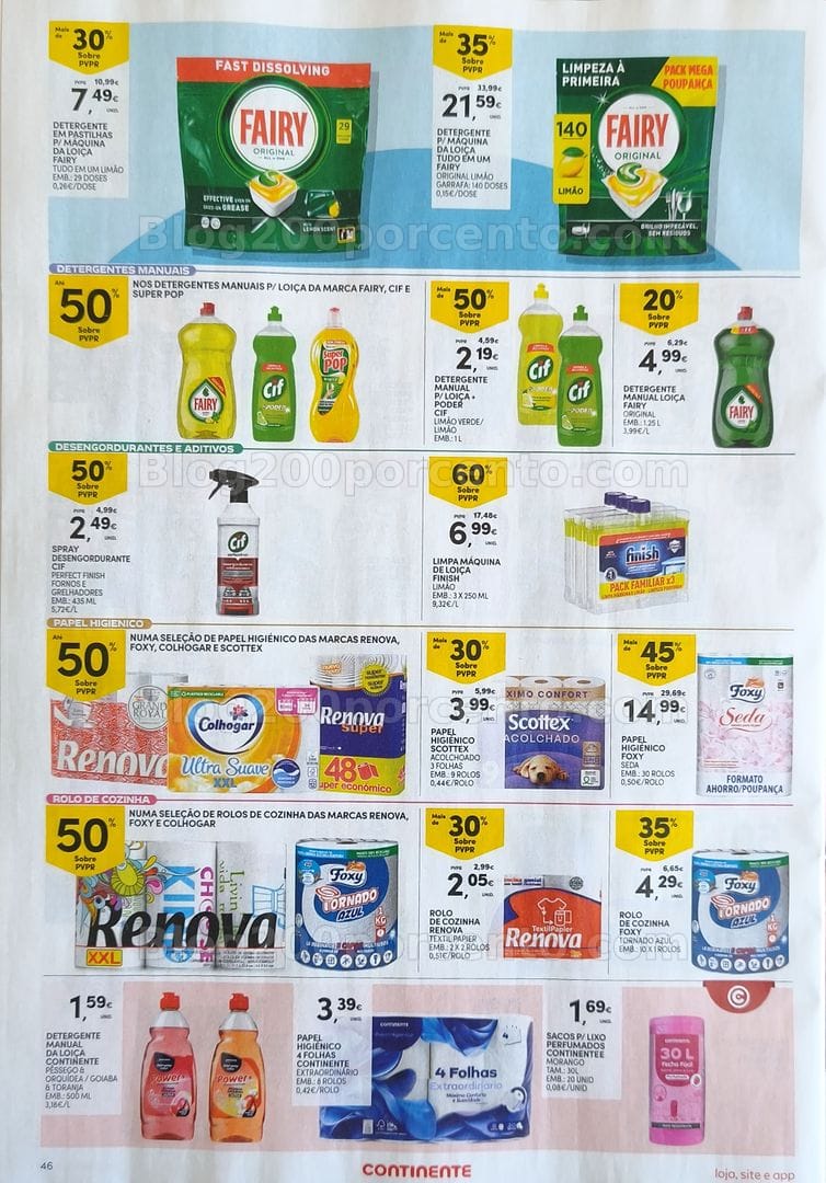 Antevisão Folheto CONTINENTE Promoções de 21 a 27 julho
