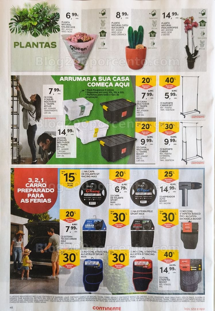 Antevisão Folheto CONTINENTE Promoções de 21 a 27 julho