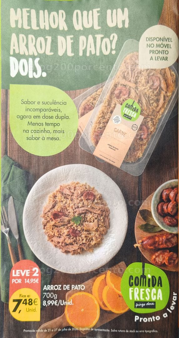 Antevisão Folheto PINGO DOCE Promoções de 21 a 27 julho