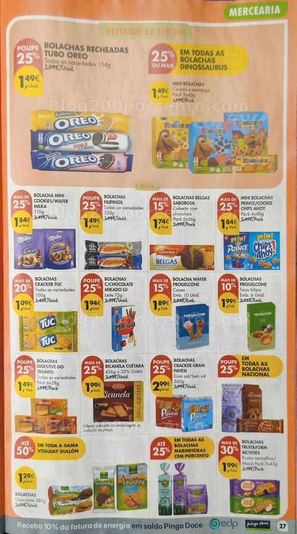 Antevisão Folheto PINGO DOCE Promoções de 21 a 27 julho