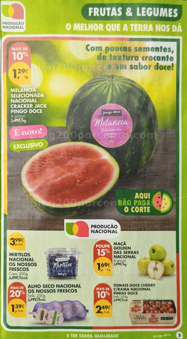 Antevisão Folheto PINGO DOCE Promoções de 21 a 27 julho