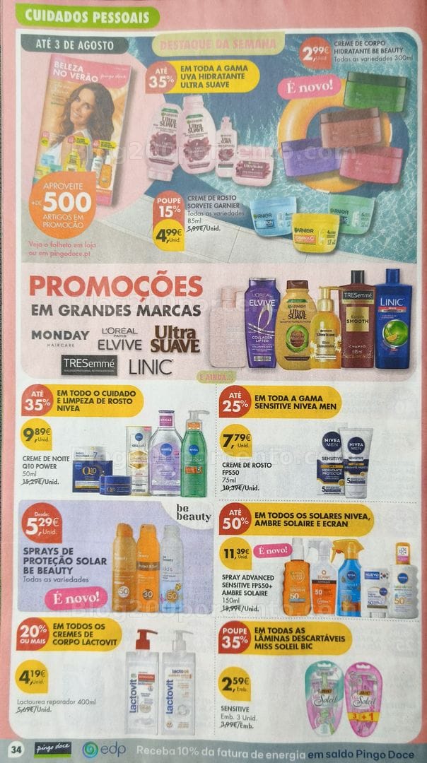 Antevisão Folheto PINGO DOCE Promoções de 21 a 27 julho