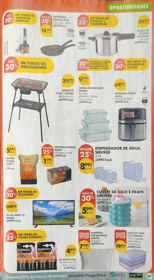 Antevisão Folheto PINGO DOCE Bazar Oportunidades Promoções de 21 a 27 julho