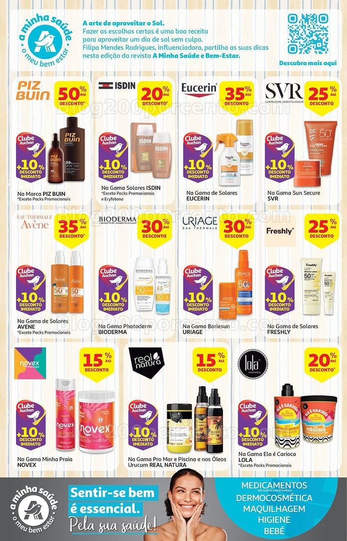 Antevisão Folheto AUCHAN Promoções de 22 julho a 4 agosto