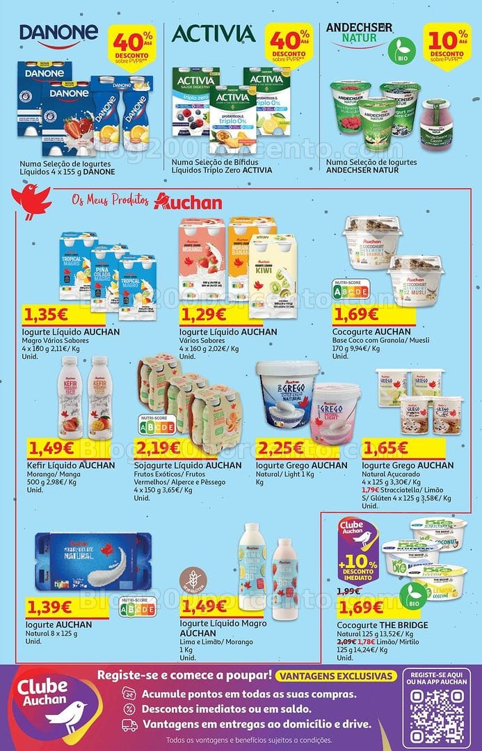 Antevisão Folheto AUCHAN Promoções de 22 julho a 4 agosto