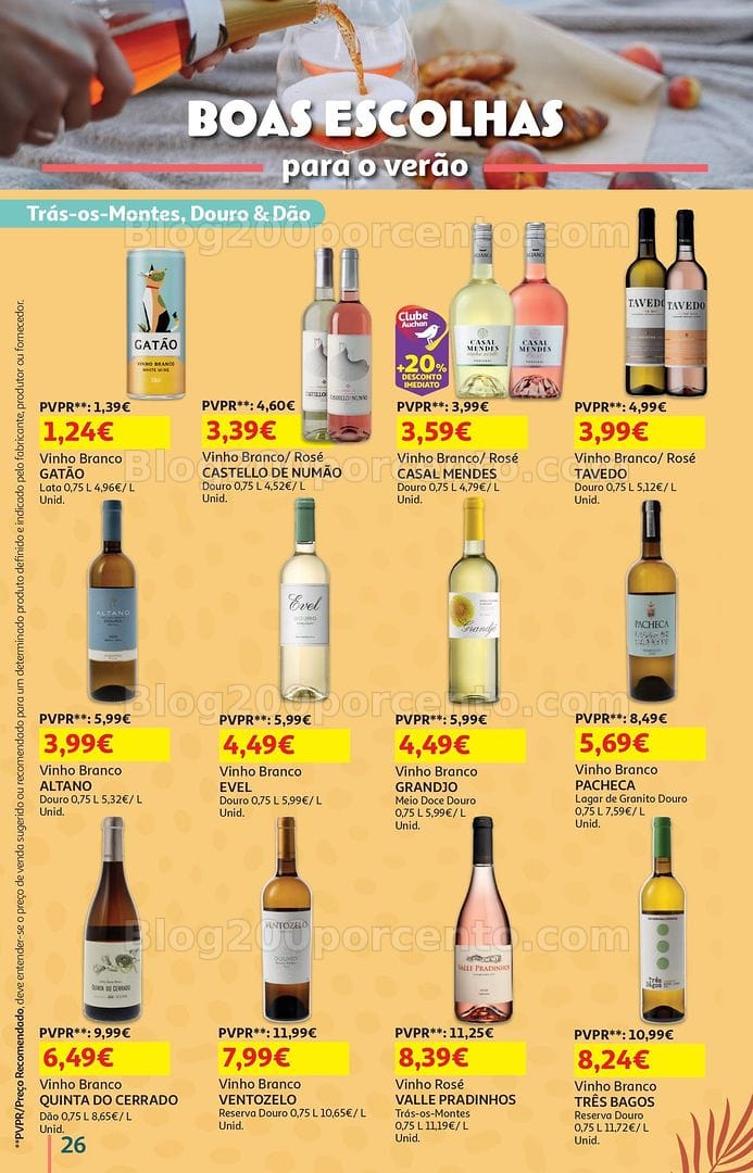 Antevisão Folheto AUCHAN Promoções de 22 julho a 4 agosto