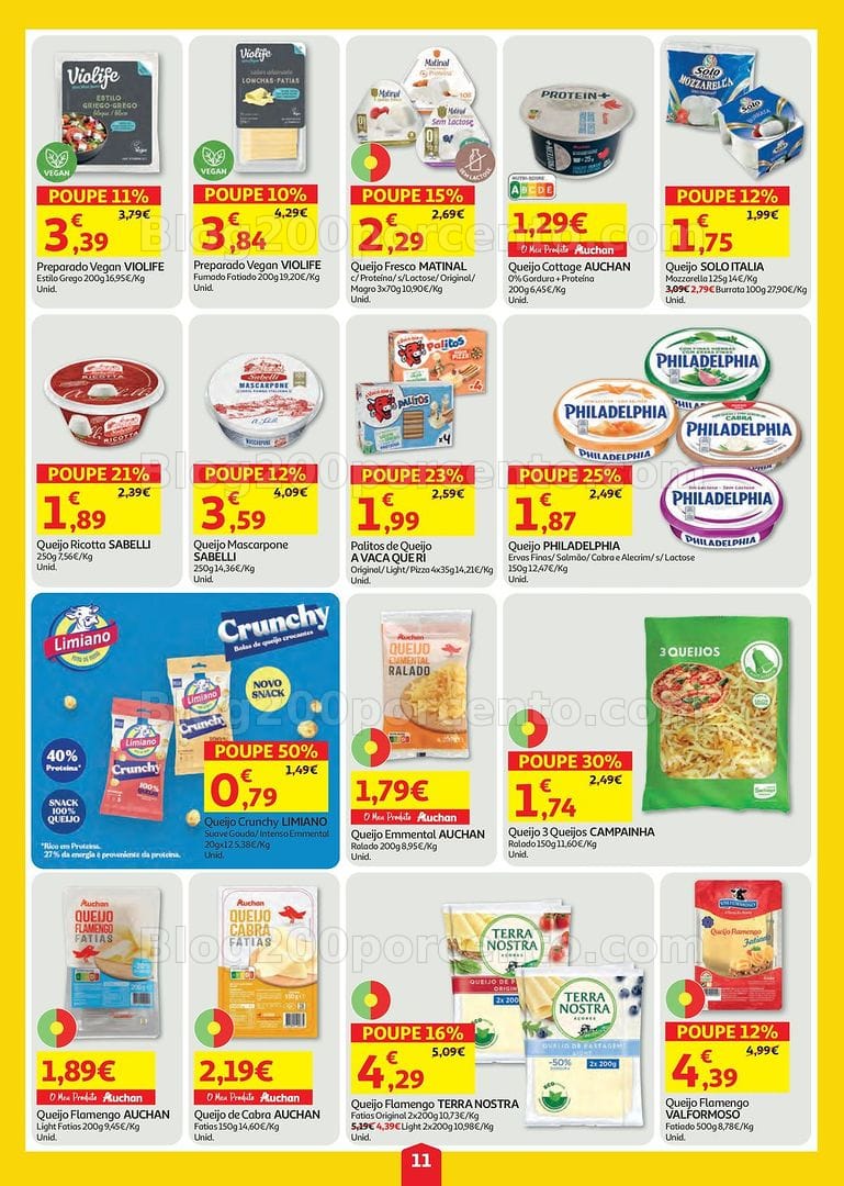 Antevisão Folheto AUCHAN Super Poupança Promoções de 23 a 29 julho
