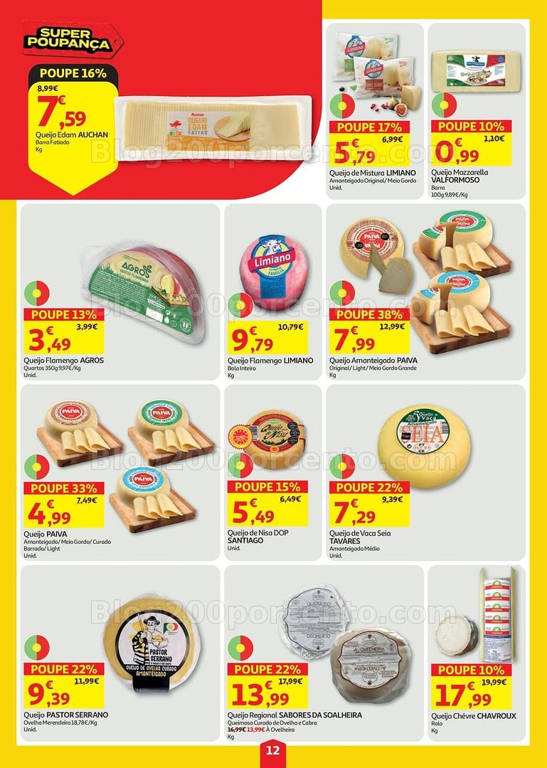 Antevisão Folheto AUCHAN Super Poupança Promoções de 23 a 29 julho