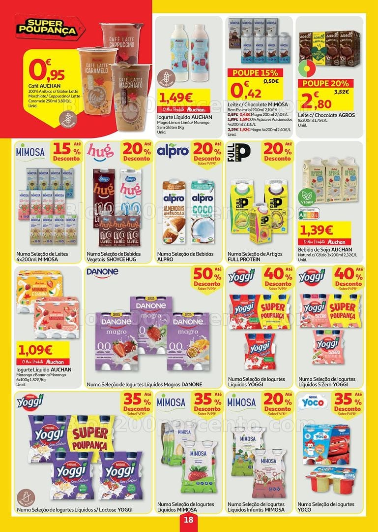 Antevisão Folheto AUCHAN Super Poupança Promoções de 23 a 29 julho
