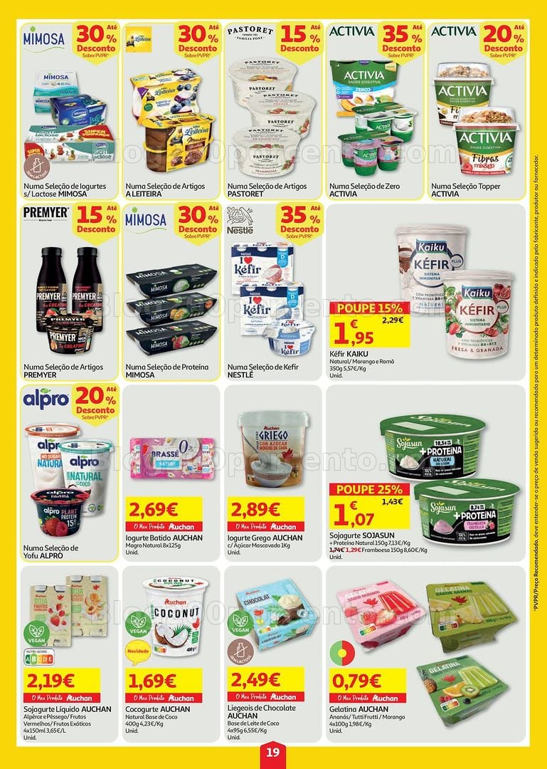 Antevisão Folheto AUCHAN Super Poupança Promoções de 23 a 29 julho