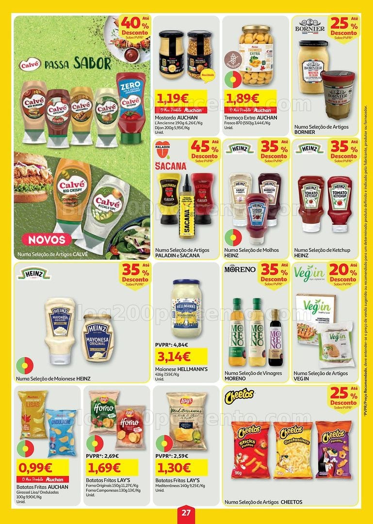 Antevisão Folheto AUCHAN Super Poupança Promoções de 23 a 29 julho