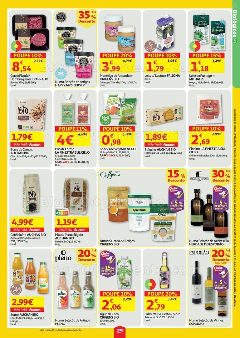 Antevisão Folheto AUCHAN Super Poupança Promoções de 23 a 29 julho