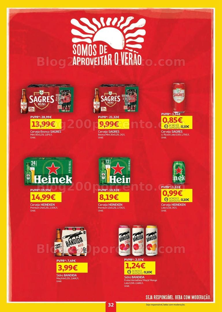 Antevisão Folheto AUCHAN Super Poupança Promoções de 23 a 29 julho